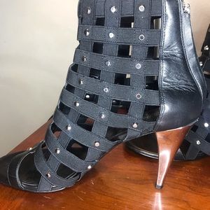 Black Studded Heels (Micheal Kors)
